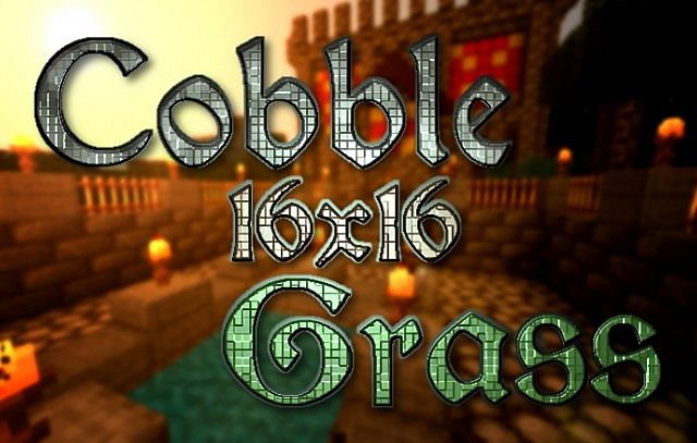 Cobblegrass Resource Pack 1.8.9, 1.7.10 1