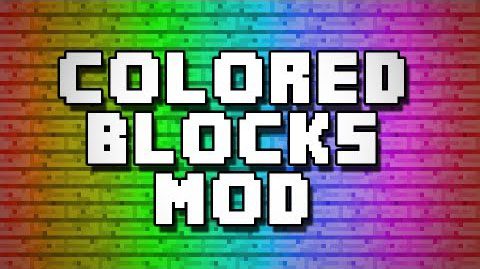 Color Blocks Mod 1.7.10 Thumbnail