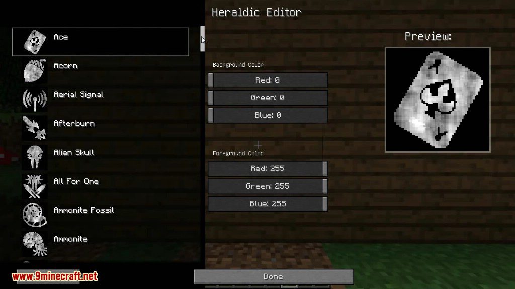 CraftHeraldry Mod 1.7.10 (Heraldic Banners, Coat of Arms) 2