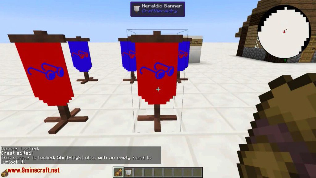 CraftHeraldry Mod 1.7.10 (Heraldic Banners, Coat of Arms) 16