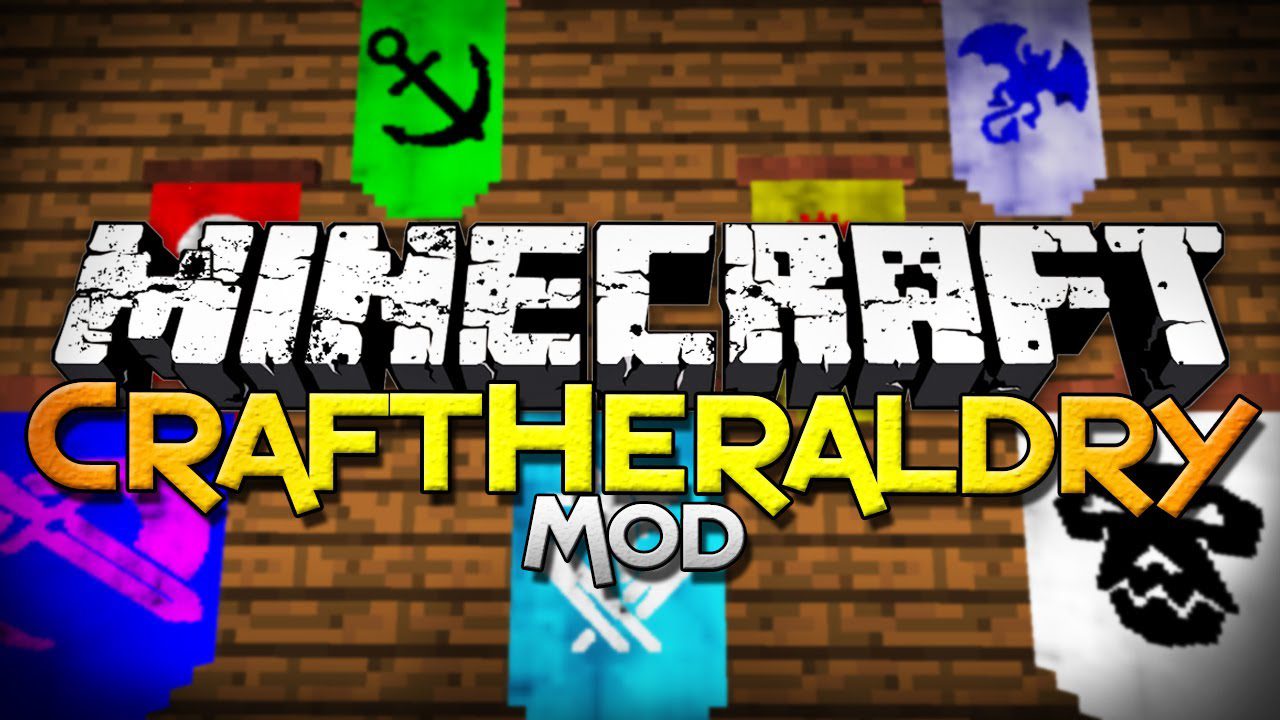 CraftHeraldry Mod 1.7.10 (Heraldic Banners, Coat of Arms) 1