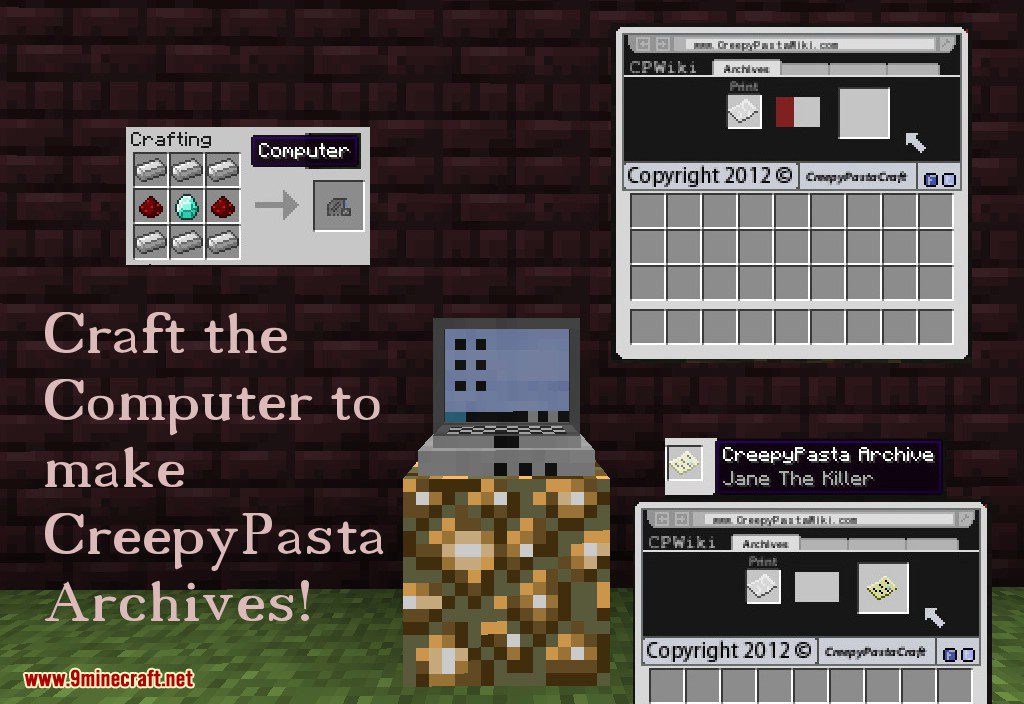 CreepyPastaCraft Revived Mod 1.7.10 (The Creepiest Mobs of All Time) 22