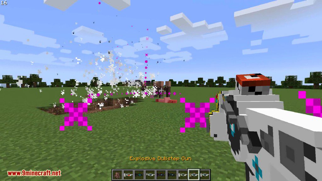 Dubstep Gun Mod (1.7.10) - Shoot Music Weapons 12