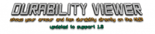 Durability Viewer Mod 1.7.10 Thumbnail