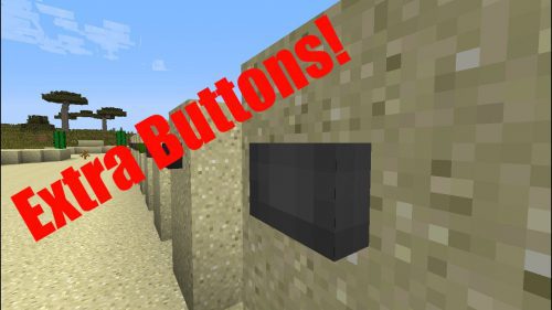 Extra Buttons Mod (1.21.1, 1.20.1) – Additional Button and Switch-Like Blocks Thumbnail