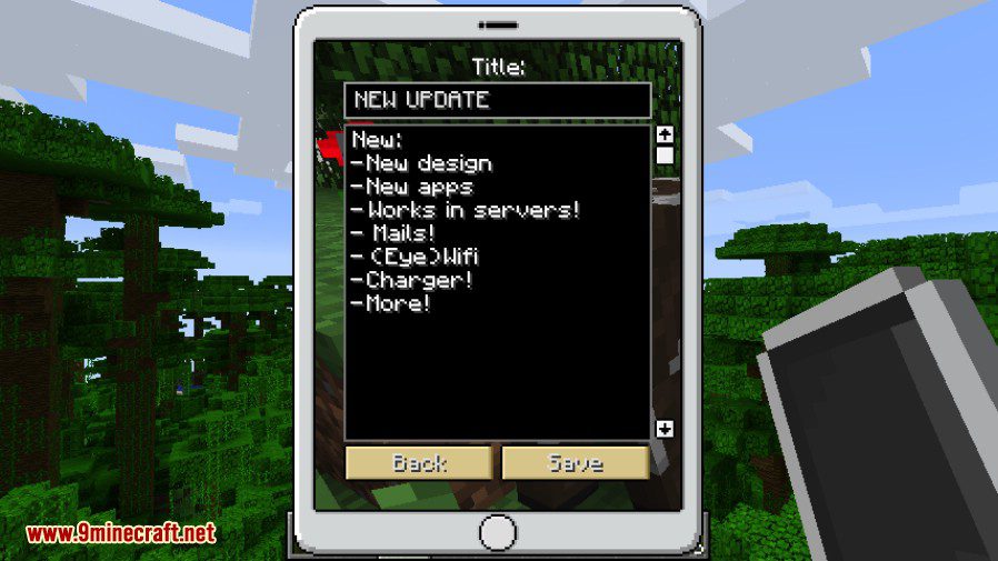 EyeMod Mod (1.19.4, 1.18.2) - Real iPhone, iPod, iPad 3