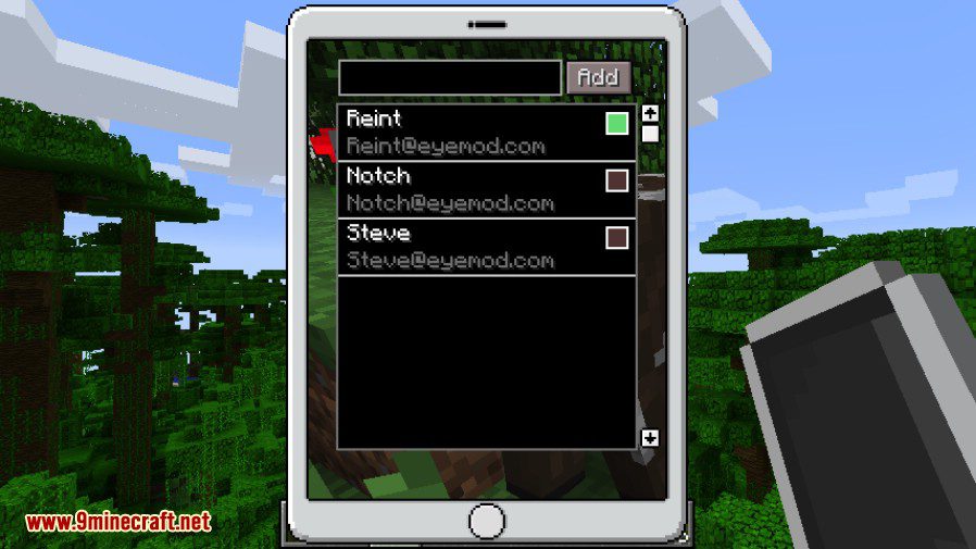 EyeMod Mod (1.19.4, 1.18.2) - Real iPhone, iPod, iPad 4