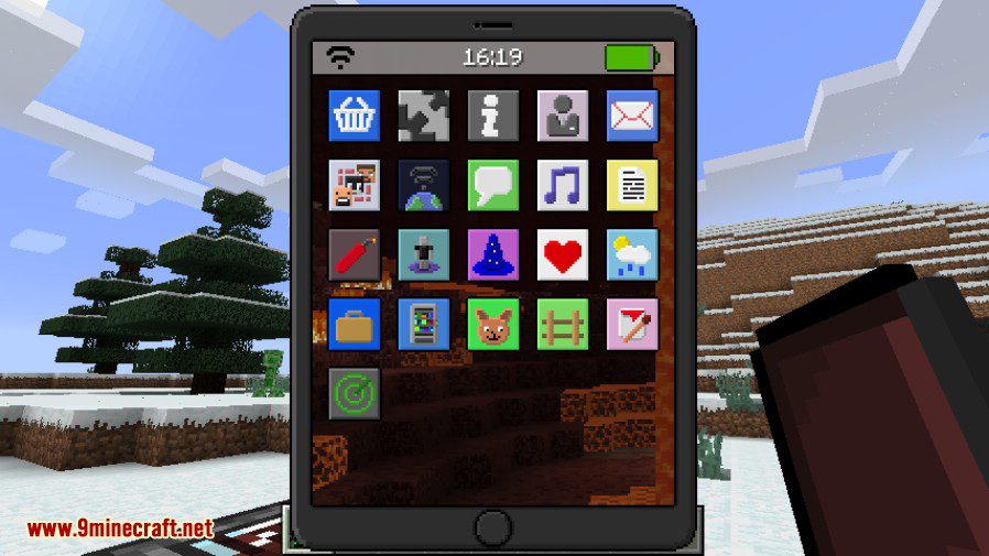 EyeMod Mod (1.19.4, 1.18.2) - Real iPhone, iPod, iPad 6