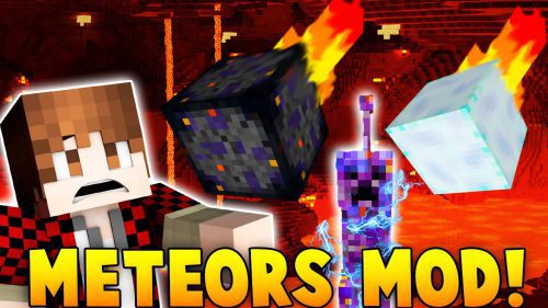 Falling Meteors Mod 1.7.10 (Destruction from the Sky) Thumbnail