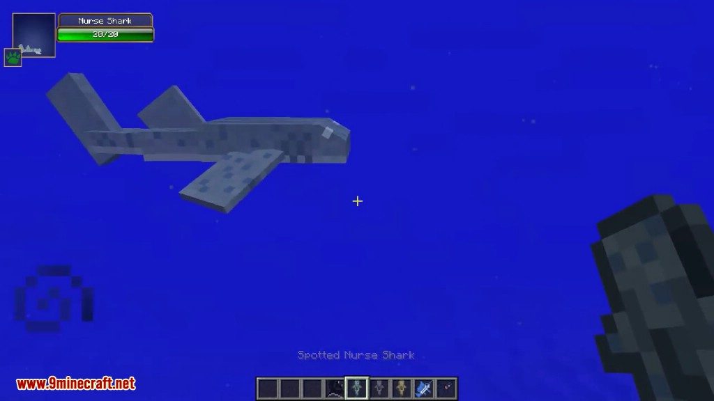 Fantastic Fish Mod 1.7.10 (Deep Sea Fishing, Jaws) 13