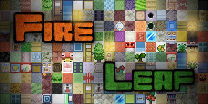 Fire Leaf Resource Pack 1.8.9, 1.7.10 1