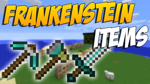 Frankenstein Items Mod 1.12.2, 1.10.2 (Multicolor Weapons) Thumbnail