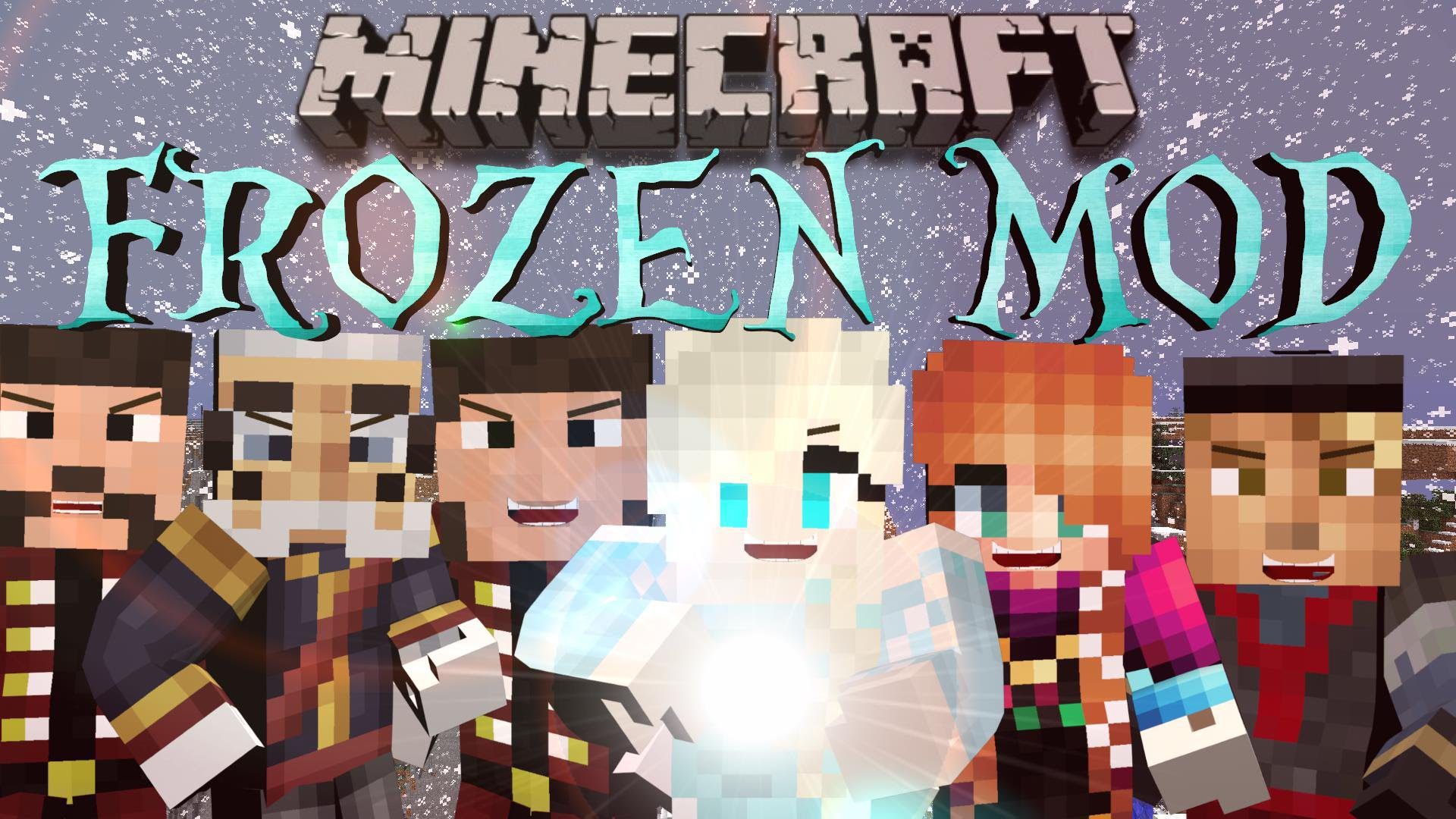 Frozencraft Mod 1.8, 1.7.10 (Anna, Elsa, Ice Powers) 1