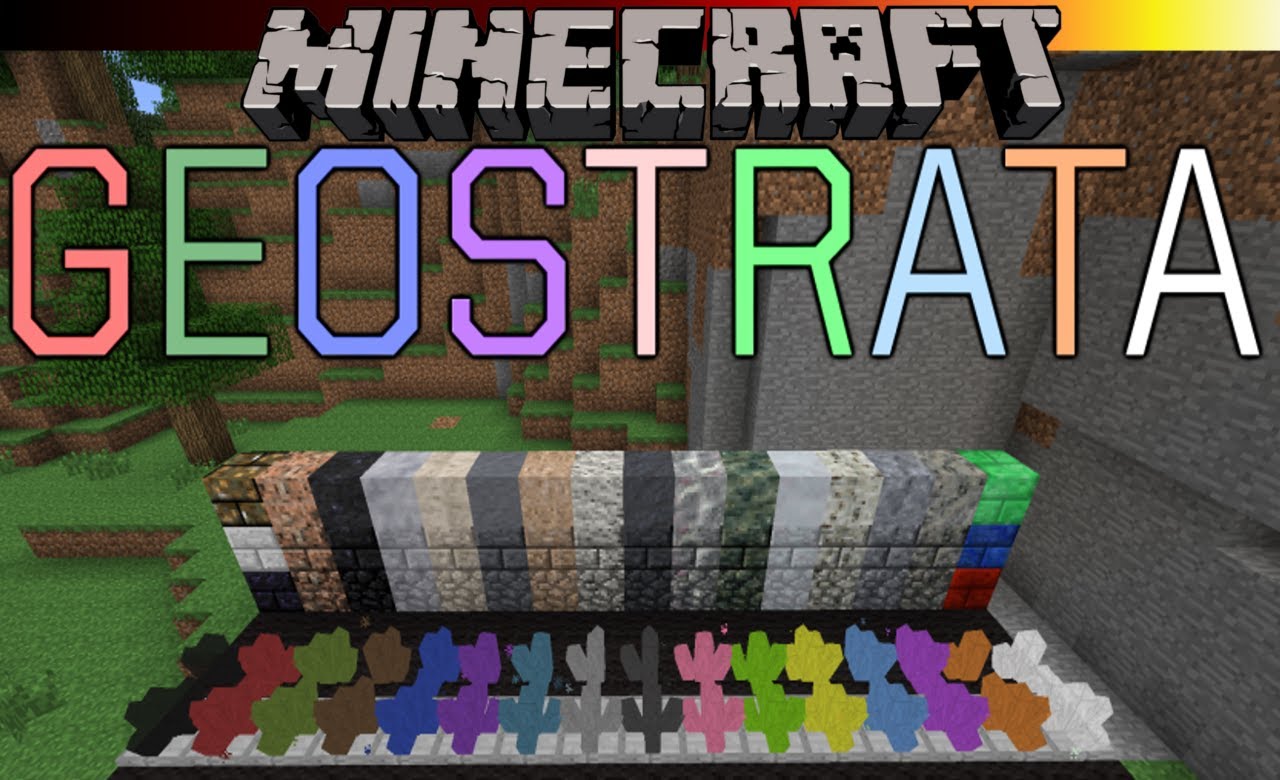 GeoStrata Mod 1.7.10 (Diversify Underground World Generation) 1