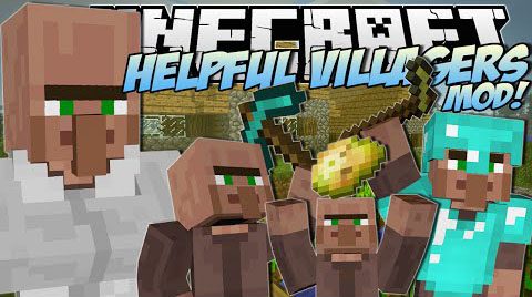 Helpful Villagers Mod 1.7.10 Thumbnail