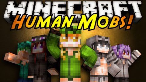 Human Mob Mod 1.7.10 1