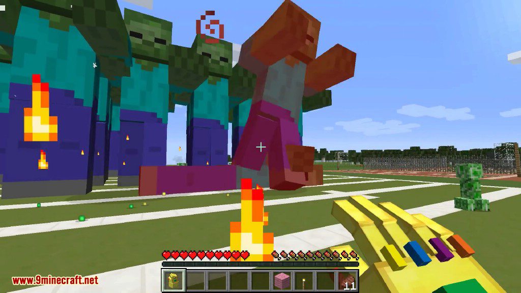 Infinity Gauntlet Mod (1.8.9, 1.7.10) - The Strongest Minecraft Weapon Ever 11