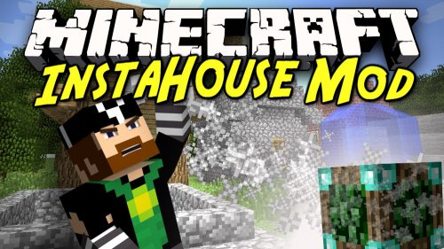 Insta House Mod 1.7.10 (Instant Structures) Thumbnail