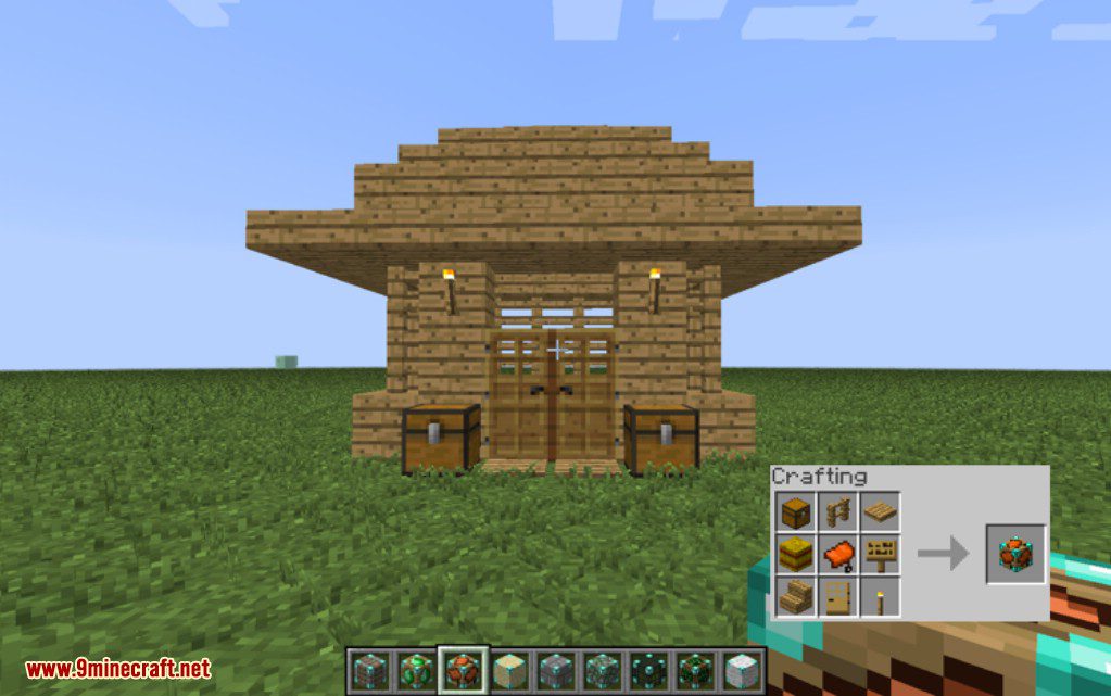 Insta House Mod 1.7.10 (Instant Structures) 8