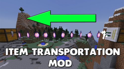 Item Transportation Mod 1.12.2, 1.11.2 (Transprot Mod) Thumbnail