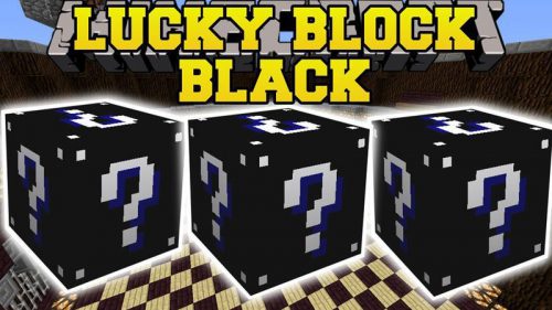 Lucky Block Black Mod 1.7.10 Thumbnail