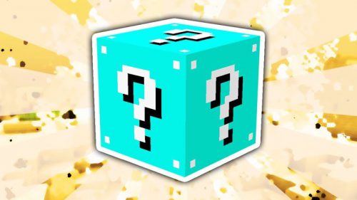 Lucky Block Blue Mod 1.7.10 Thumbnail