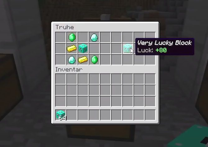 Lucky Block Blue Mod 1.7.10 10