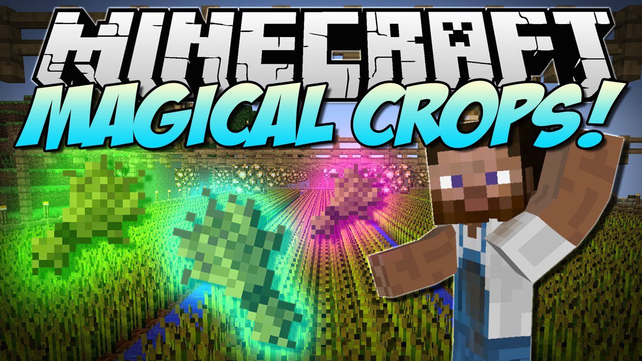 Magical Crops Mod (1.12.2, 1.7.10) - Grow Your Diamonds and More 1