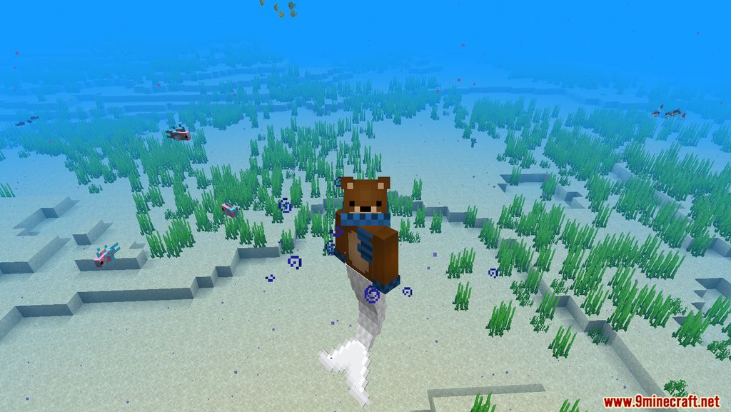 Mermaid Tail Mod (1.18.2, 1.16.5) - Mythical Creatures, Ocean Adaptations 2