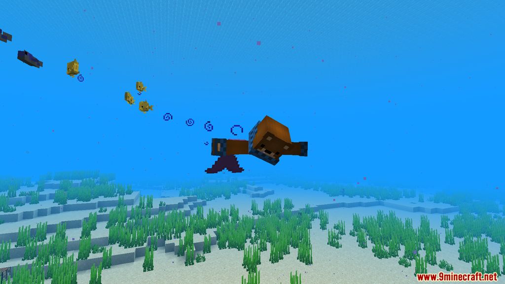 Mermaid Tail Mod (1.18.2, 1.16.5) - Mythical Creatures, Ocean Adaptations 5