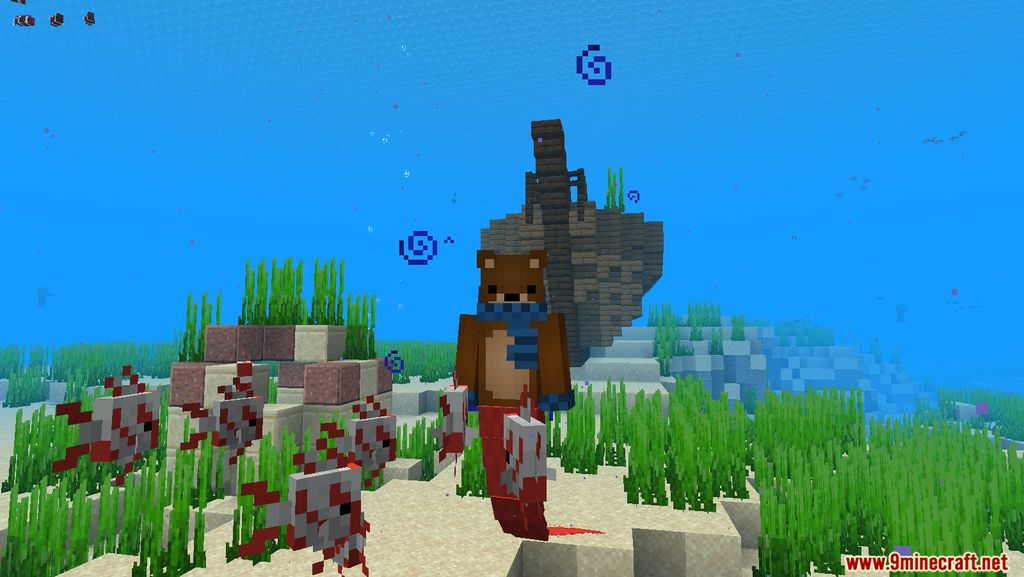 Mermaid Tail Mod (1.18.2, 1.16.5) - Mythical Creatures, Ocean Adaptations 7