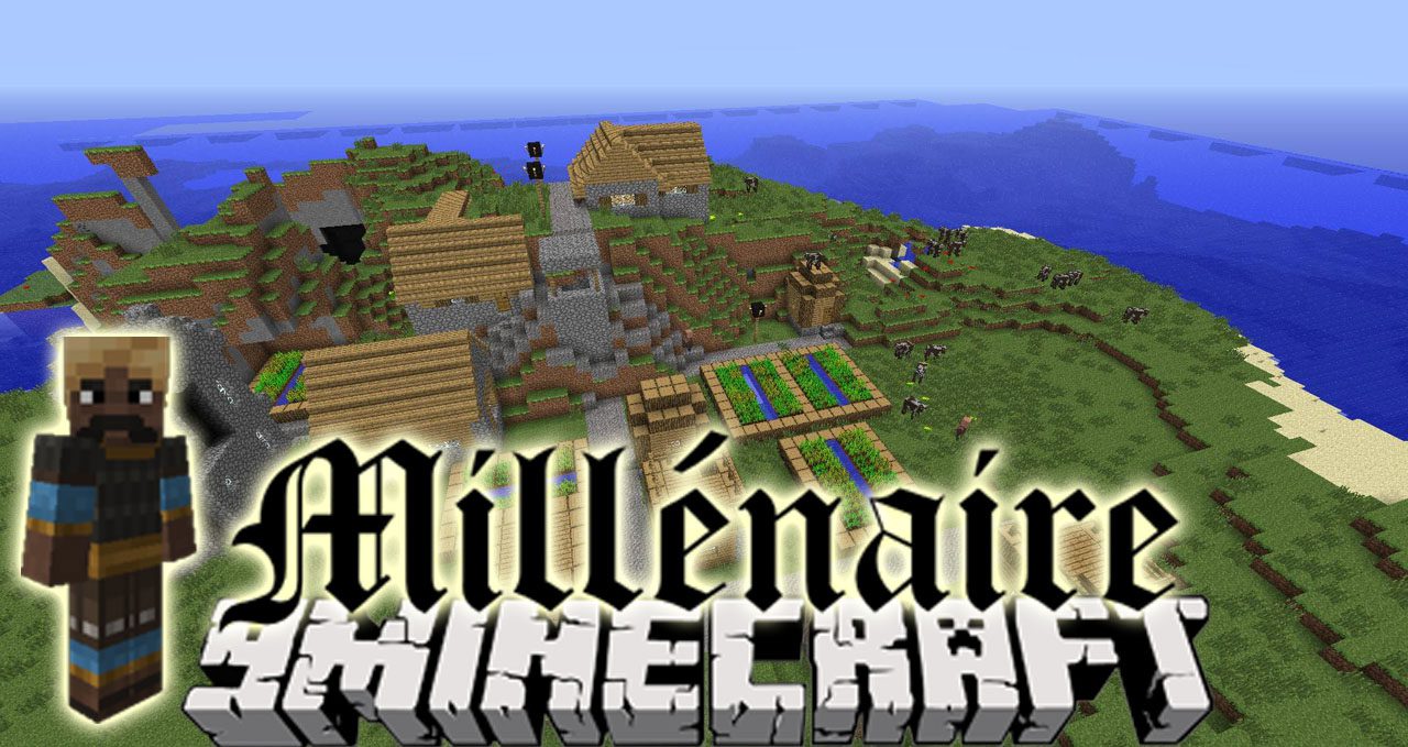 Millenaire Mod (1.12.2, 1.7.10) - Adding New NPC Villages 1