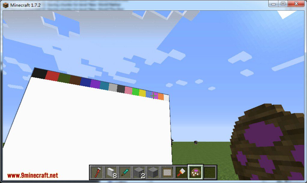 Mine Painter Mod 1.7.10 (Simple Sculpture and Pixel Art) 26