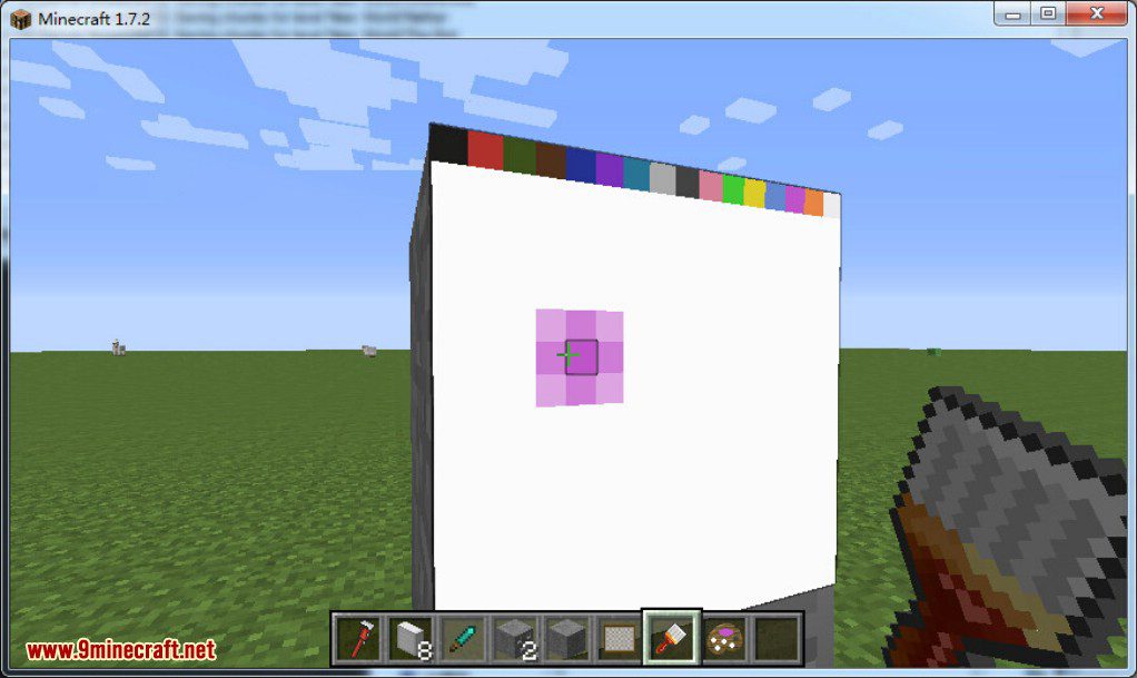 Mine Painter Mod 1.7.10 (Simple Sculpture and Pixel Art) 29