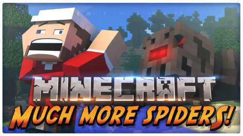 Much More Spiders Mod 1.7.10 (Get Ready to Die) Thumbnail