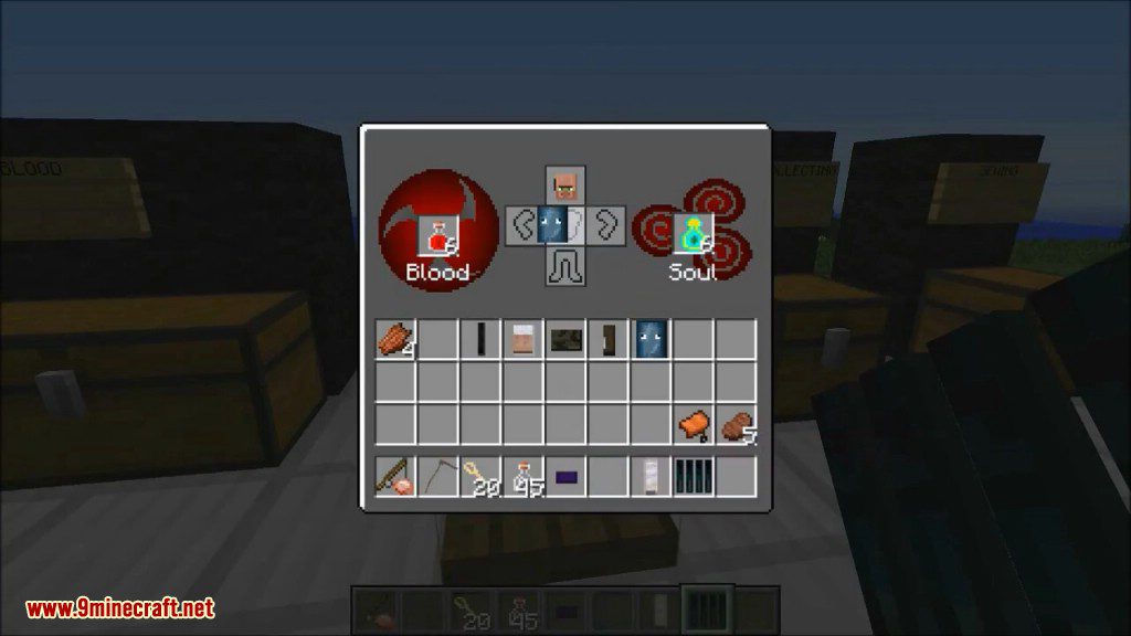 Necromancy Mod 1.7.10 (Create Creepy Frankenstein Mobs) 8