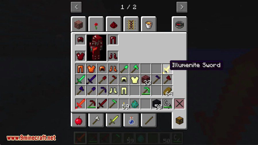 Netherrocks Mod (1.20.1, 1.19.2) - Nether Ores, Armor, Tool 8