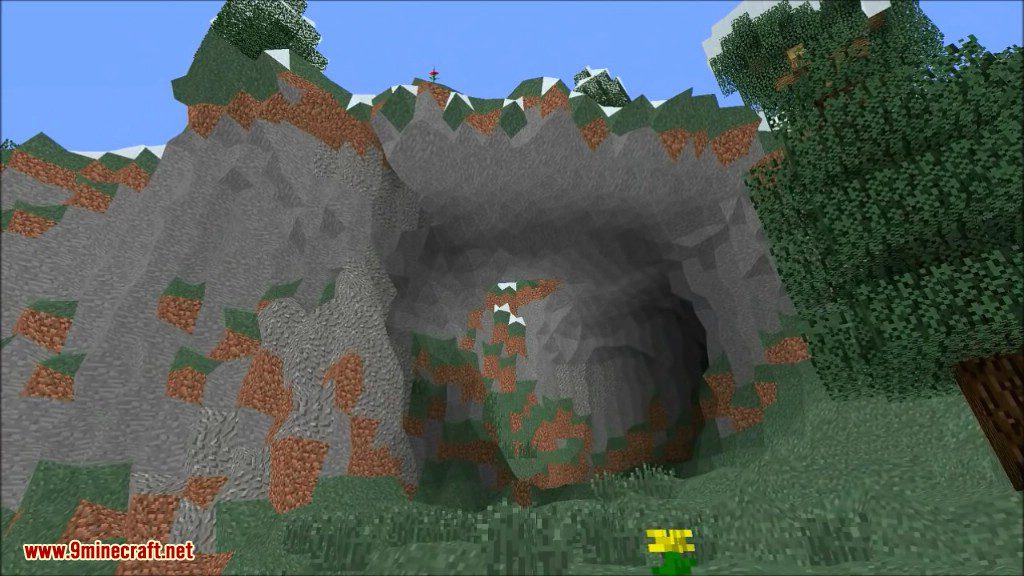 NoCubes Mod (1.20.4, 1.19.4) - Smooth Terrain, Realistic Graphics 9