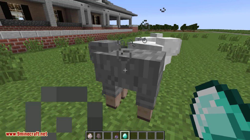 Ore Sheep Mod 1.12.2, 1.7.10 (Sheep Can Eat Any Block) 2