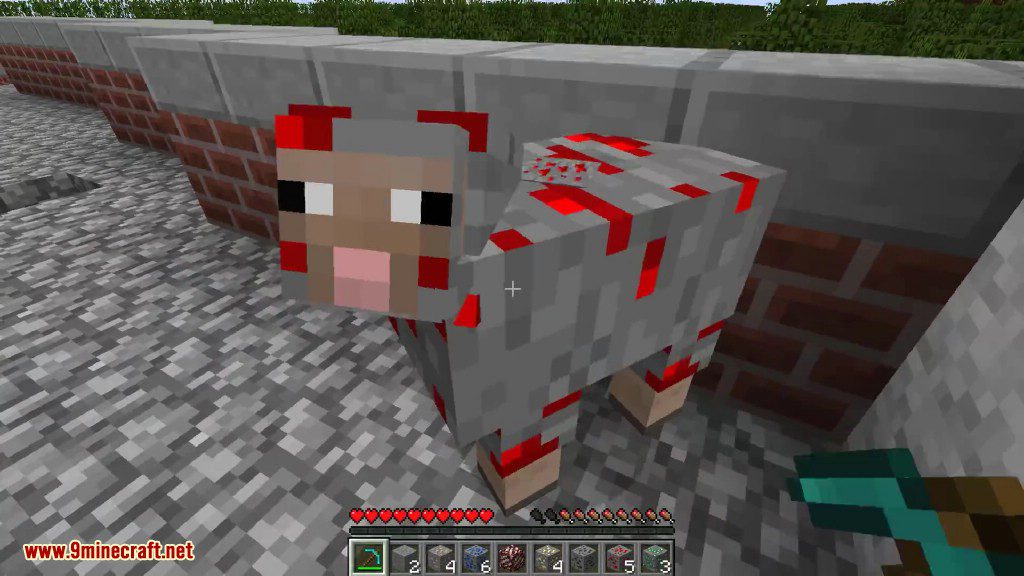 Ore Sheep Mod 1.12.2, 1.7.10 (Sheep Can Eat Any Block) 14