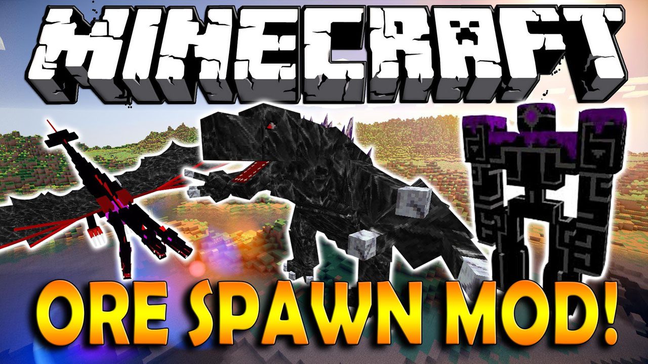 OreSpawn Mod (1.12.2, 1.7.10) - Ultimate Bosses, Pets, Dungeons 1