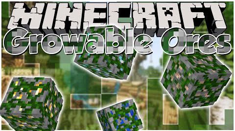 Oreganic (Growable Ores) Mod 1.7.10 1