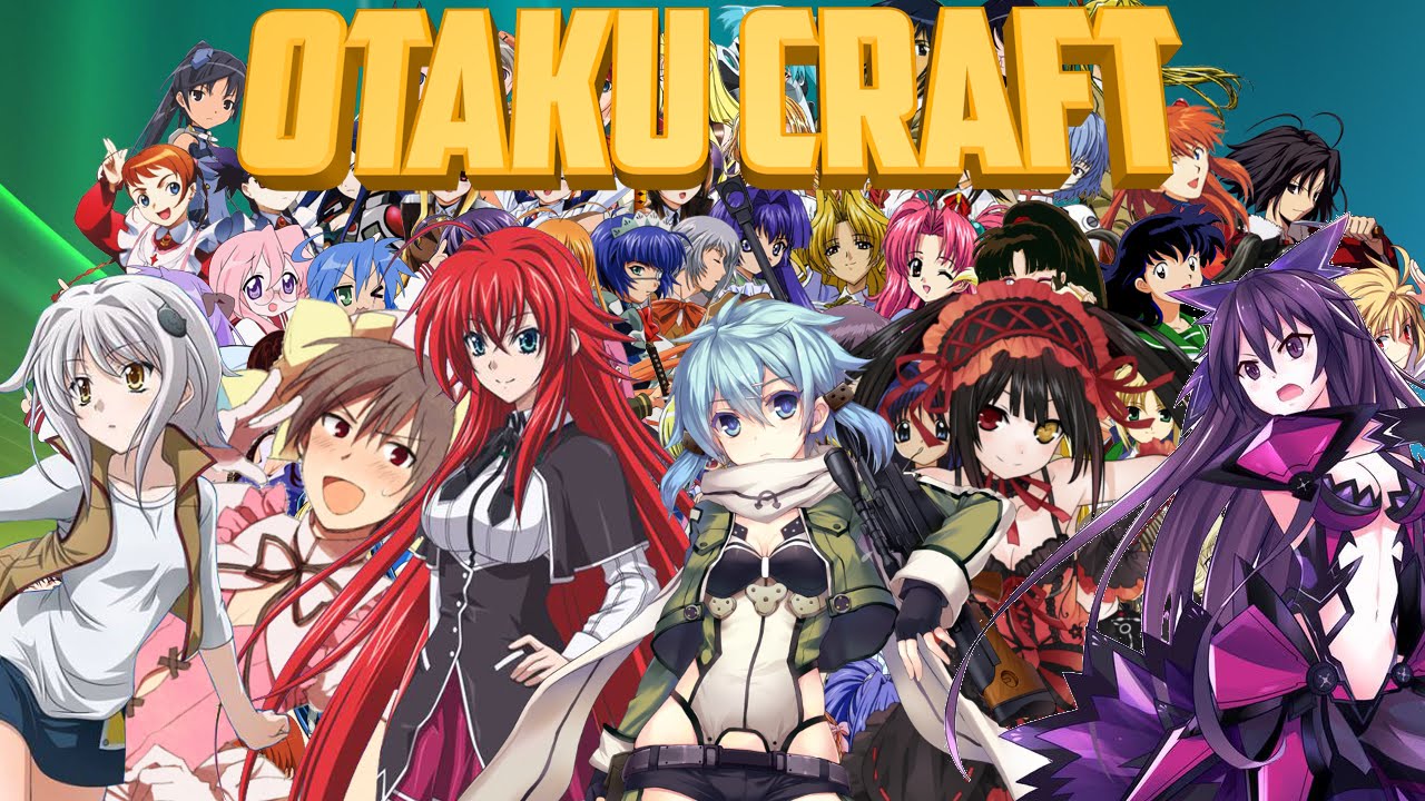 OtakuCraft Mod 1.7.10 (Anime Weapons, Armor) 1