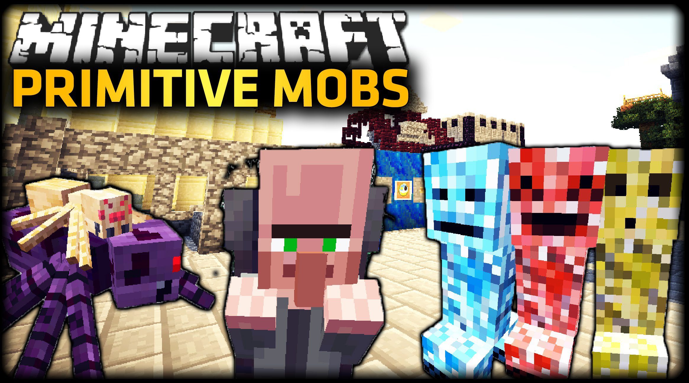 Primitive Mobs Mod (1.12.2, 1.10.2) - Chao Mobs, Crazy Creatures 1