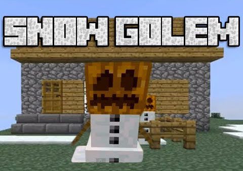 Pumpkin-less Snow Golem Mod 1.7.10 Thumbnail