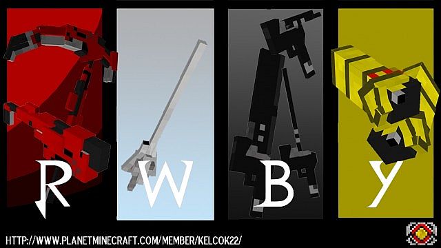 RWBY Craft Mod 1.7.10 1