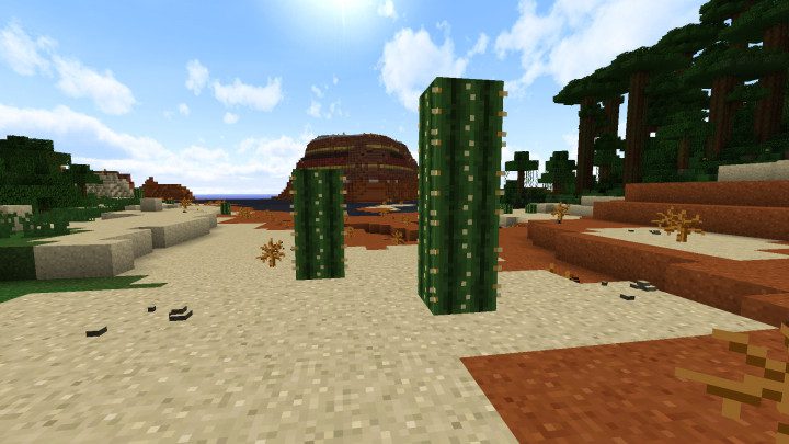 Realistic Default Resource Pack 1.11.2, 1.10.2 6