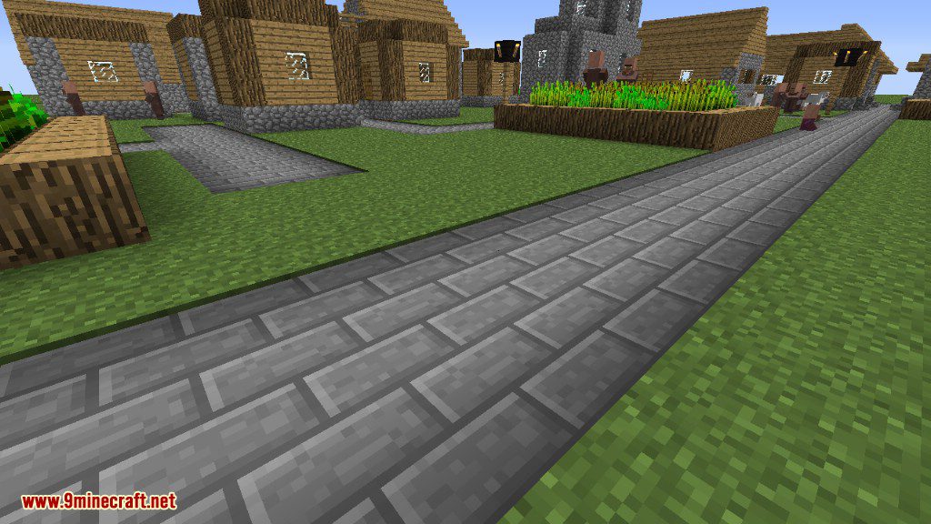 Roadblocks Mod 1.7.10 (Create Actual Roads in Game) 9