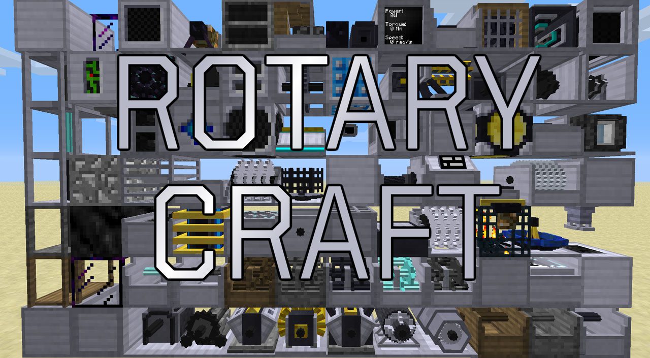 RotaryCraft Mod 1.7.10 (Large Industrial Style) 1