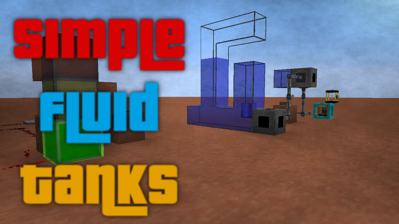 Simple Fluid Tanks Mod 1.14.4, 1.12.2 (Multiblock Tanks) 1